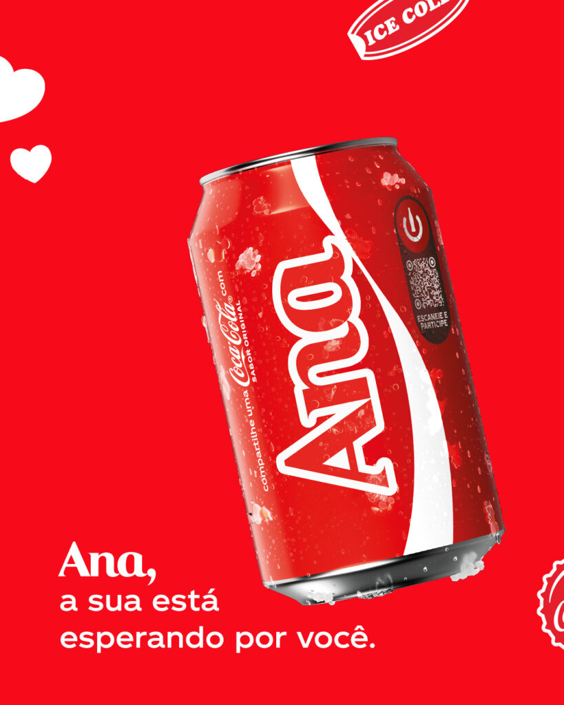 nome de pessoa lata de coca cola