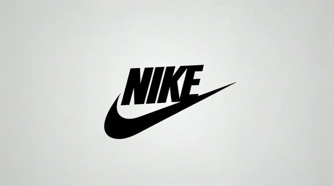 Significado do logotipo da Nike, o Swoosh em composição minimalista representando velocidade e movimento